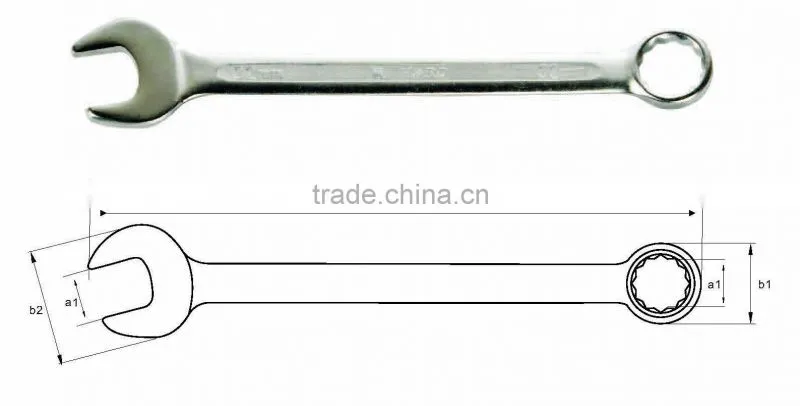 26PC Chrome Vanadium Steel Combination Wrench Set