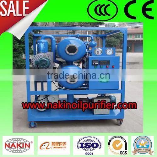 Top-quality Double-stage Vacuum Transformer Oil Restoration Set