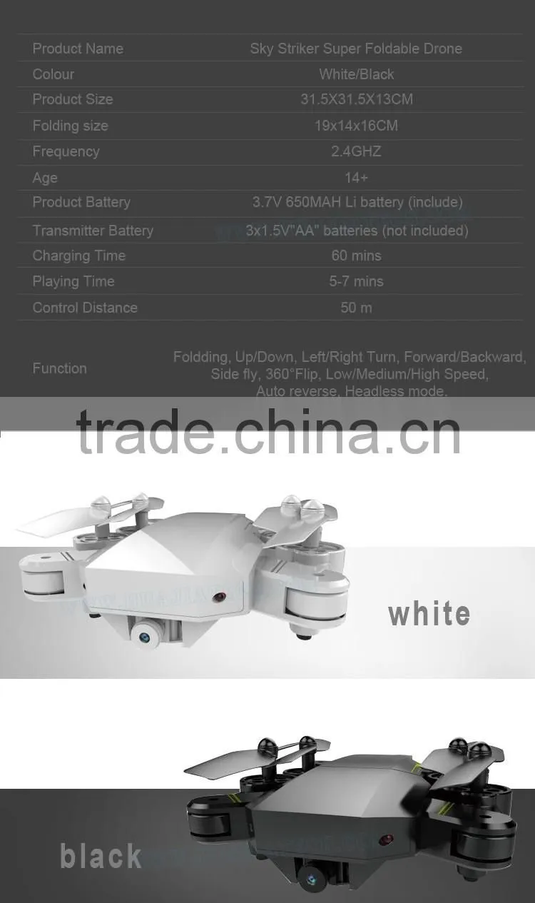 RC Folding Drone New Design with Camera High Resolution
