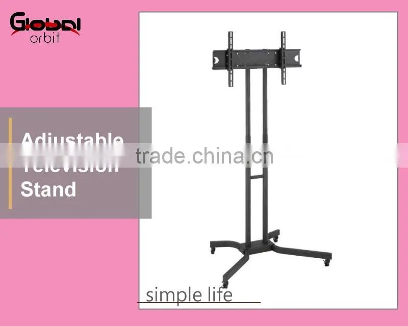 Living Room Furniture Design Monitor Bracket Swivel TV Cart With Wheels