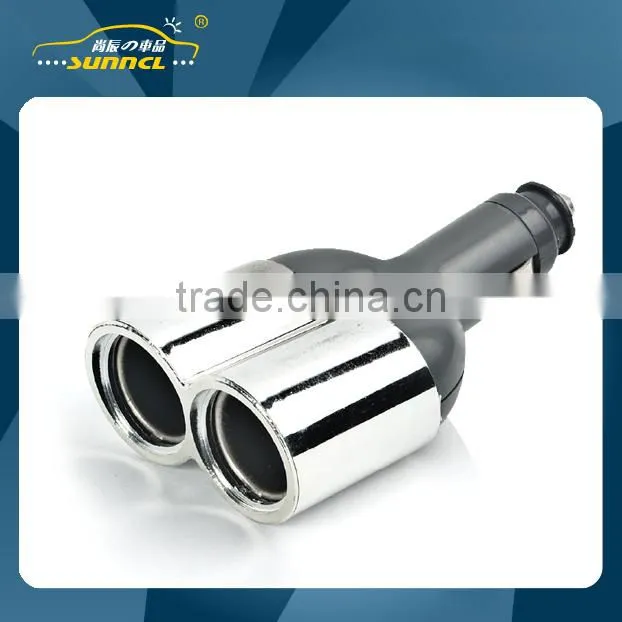 2015 Car Cigarette Lighter Socket Adapter with CE Certificate for iPhone 6 , Tablet