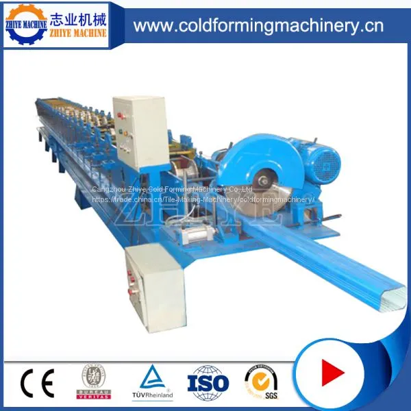 Cangzhou High Efficiency PPGI Gutter Equipment