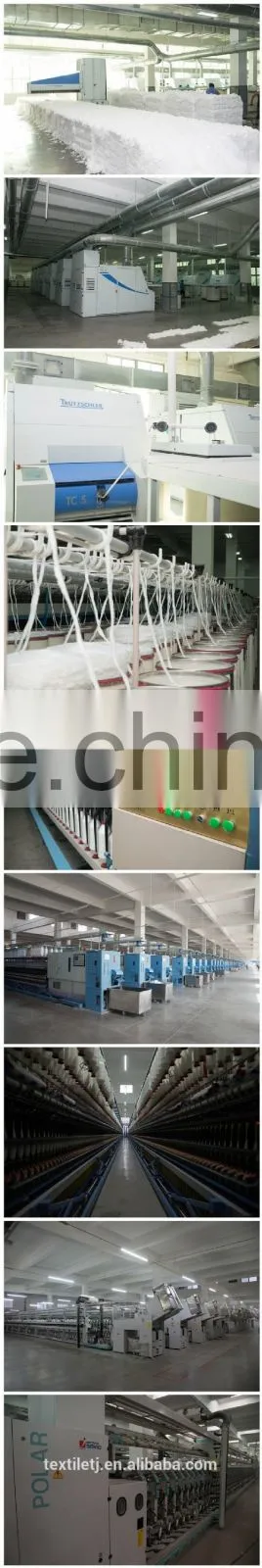 100% spun poly yarn Ne: 20s - 60s