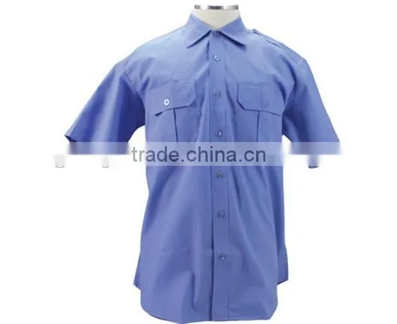 Custom Police Officer Clothing Safety Guards Uniform Police Shirts