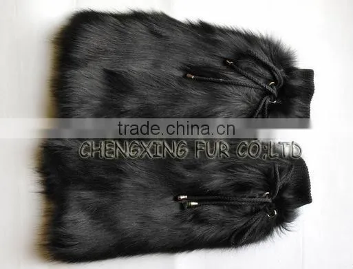 CX-A-17A Wholesale Women Winter Soft Boot Cuff Fox Fur Leg Warmers