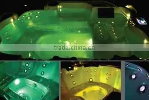 freestanding outdoor spa