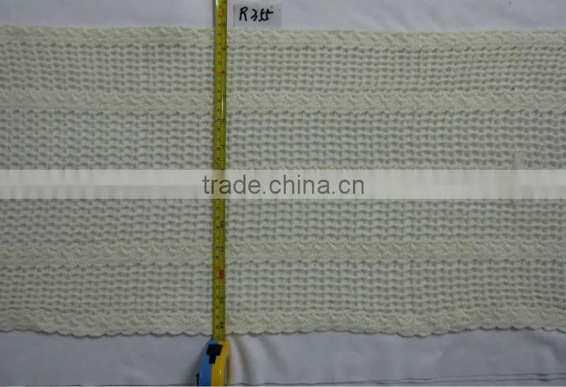cotton crochet garment fabric pattern