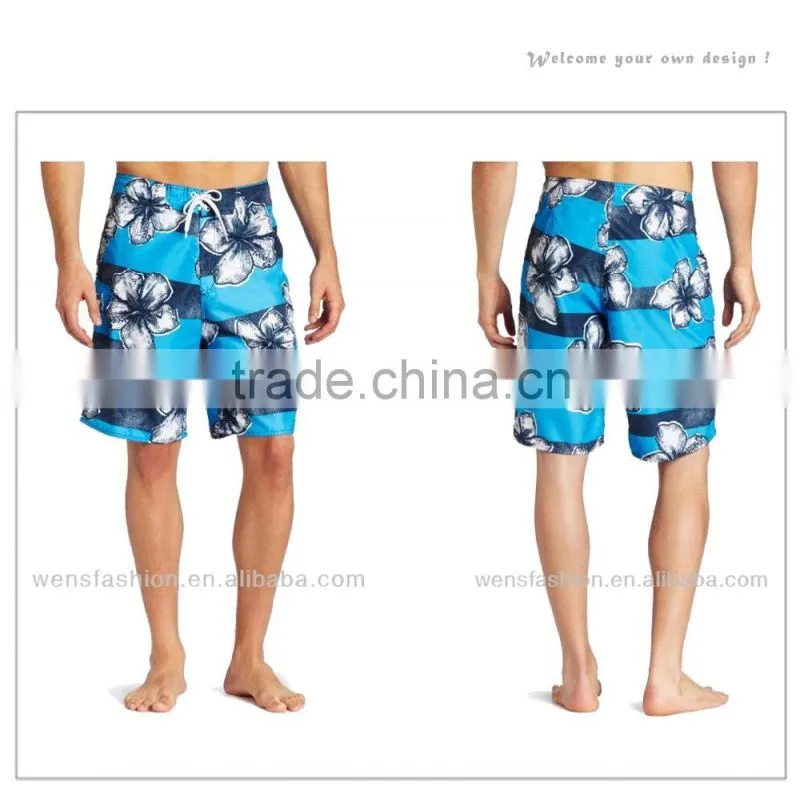Flashback Sublimation Printing Surf Men Swimming Shorts