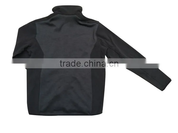 New style black bodkin knitted fabric wear brand knit jacket