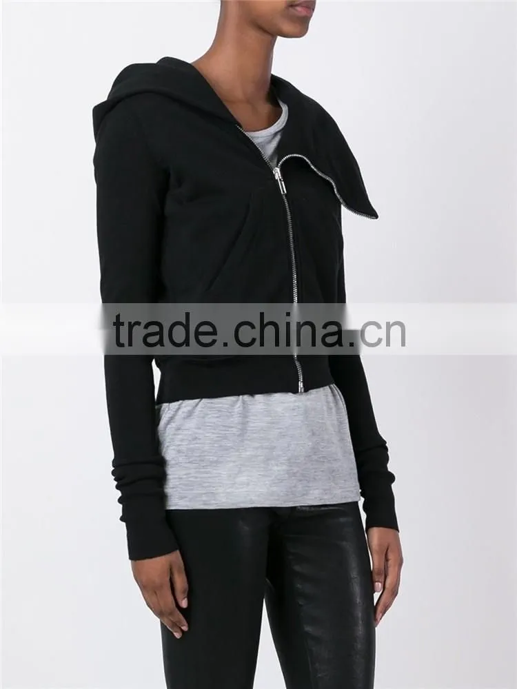 Made in China Cheap Price Short Cut Plain Dyed Satin Winter Causal Ladies Fancy Coat