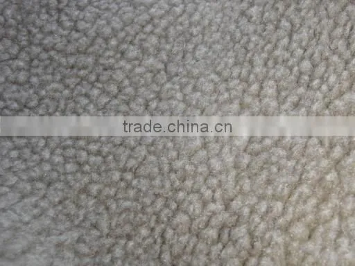 Hot Sale Super Soft Solid Sherpa fleece fabric