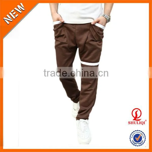 OEM service many colors with your owm logo men pants & trousers /embroidery or printing your owm logo pants H-1052