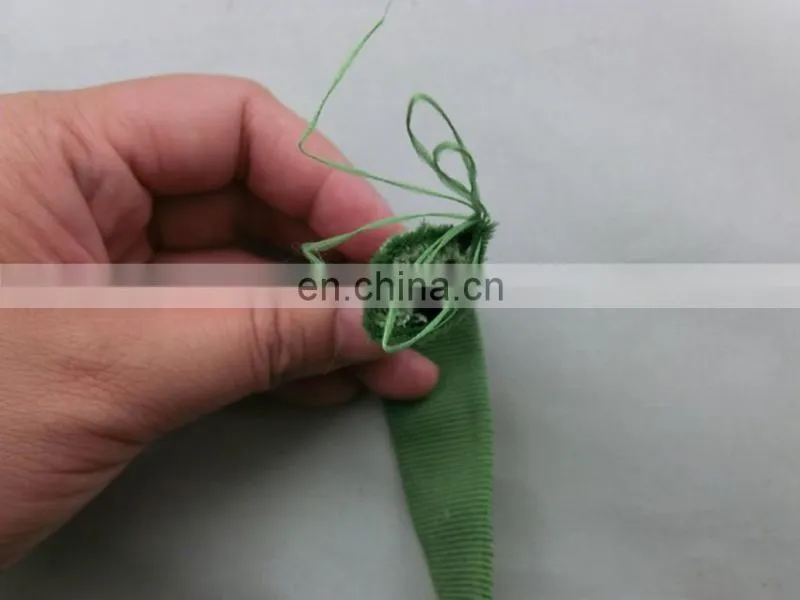 2.5cm jacquard polyster tubular webbing