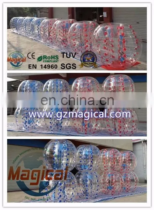 Custom inflatable bubble ball bubble soccer football bubble ball