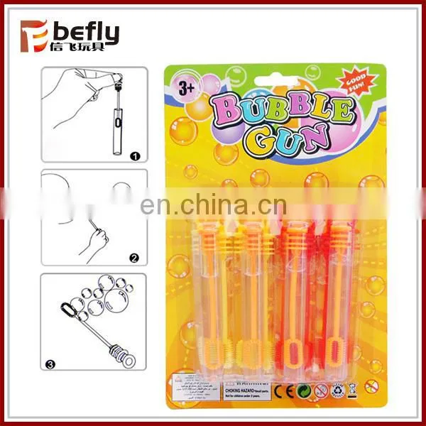 Transparenct flash toy bubble blower
