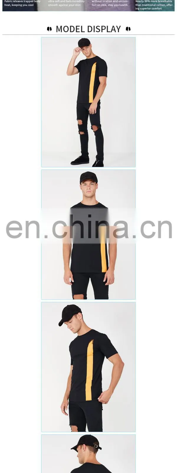 running organic oversize long black couple raglan sport bamboo rounded hem dri fit cotton cheap blank custom men t shirt