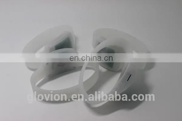 High quality LED silicone remode control bracelet with logo