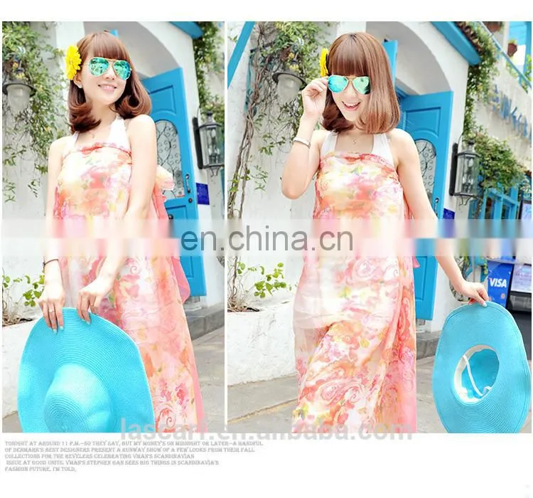 2015fashion style newest high quality silk crepe georgette digital printing pareo(SP860L)