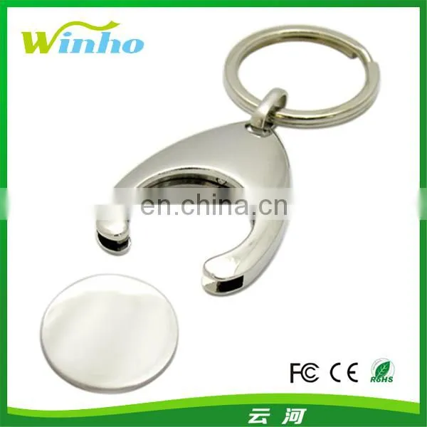 Trolley Token Key Rings with Business Logo