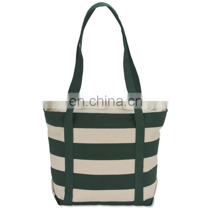 XD1014 Canvas stripe multifunctional handbag New fashion wholesale custom hot style high quality canvas bag