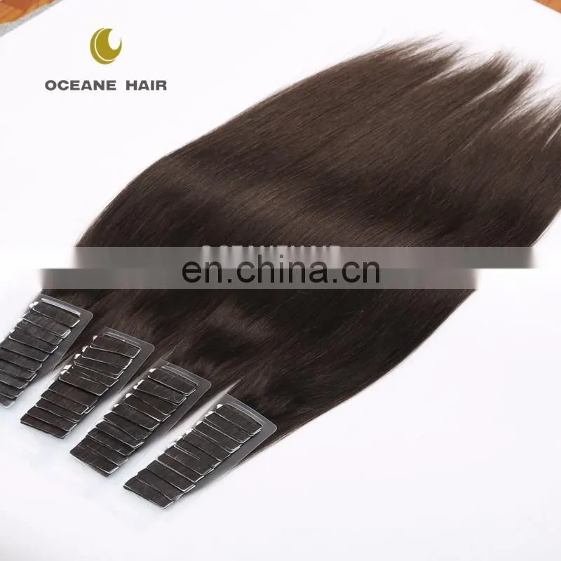 wholesale tape in hair extension china hair factory
