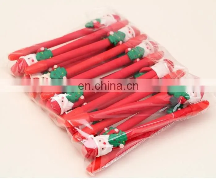santa claus ball pen with logo promotion gift pen