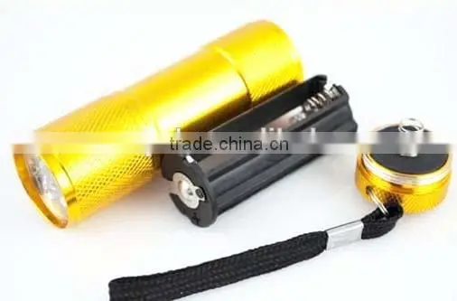 Cheaper mini 9LED torch flashlight