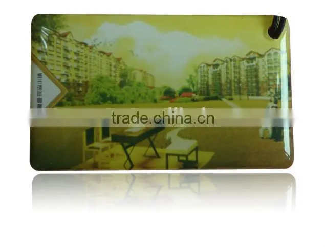 Factory Supply Double Function Rfid Key Chain Tag