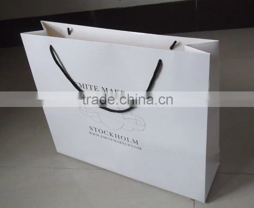 eco friendly custom printed cost production paper bag
