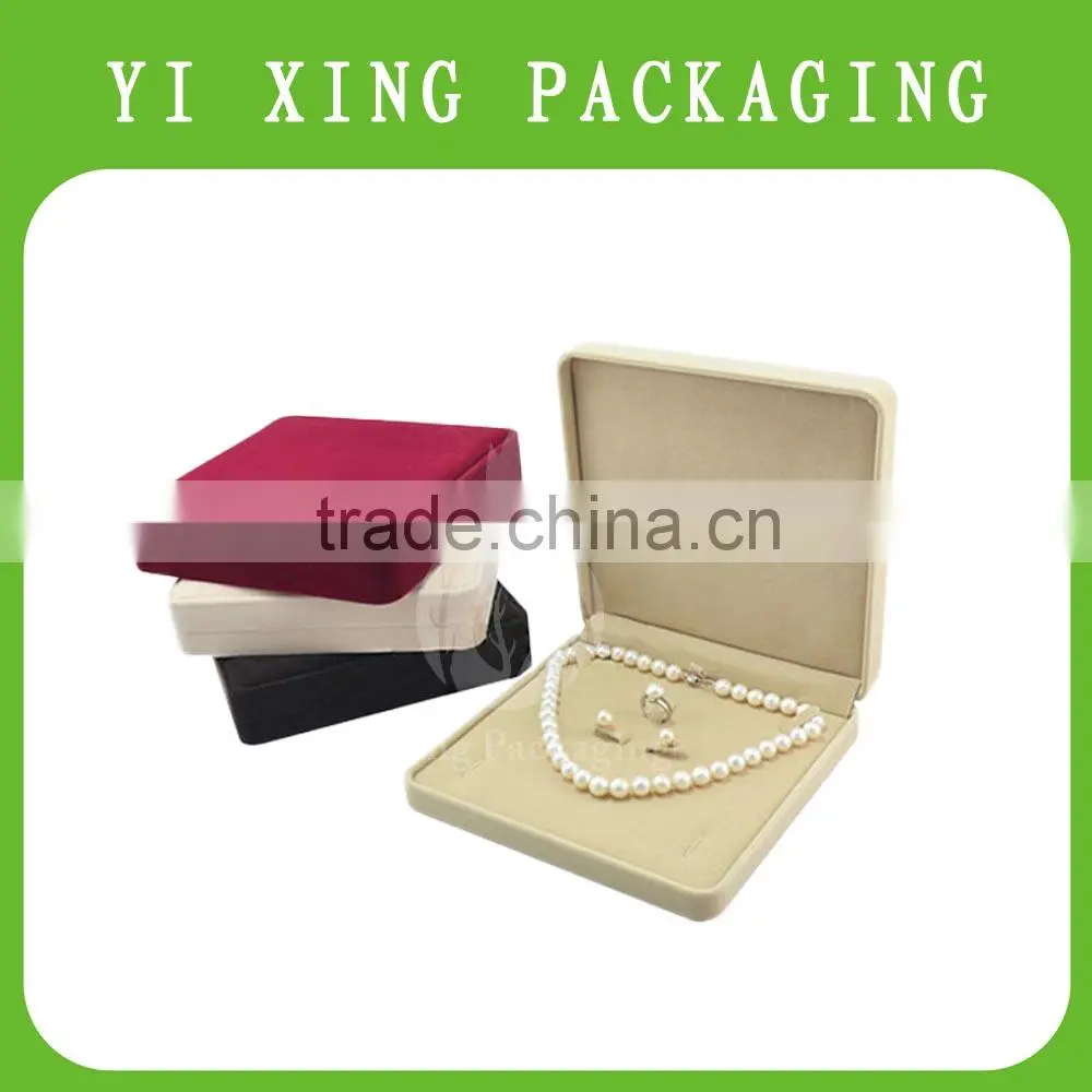 2015 fashion hot sale jewelry box/ring box/Necklace box
