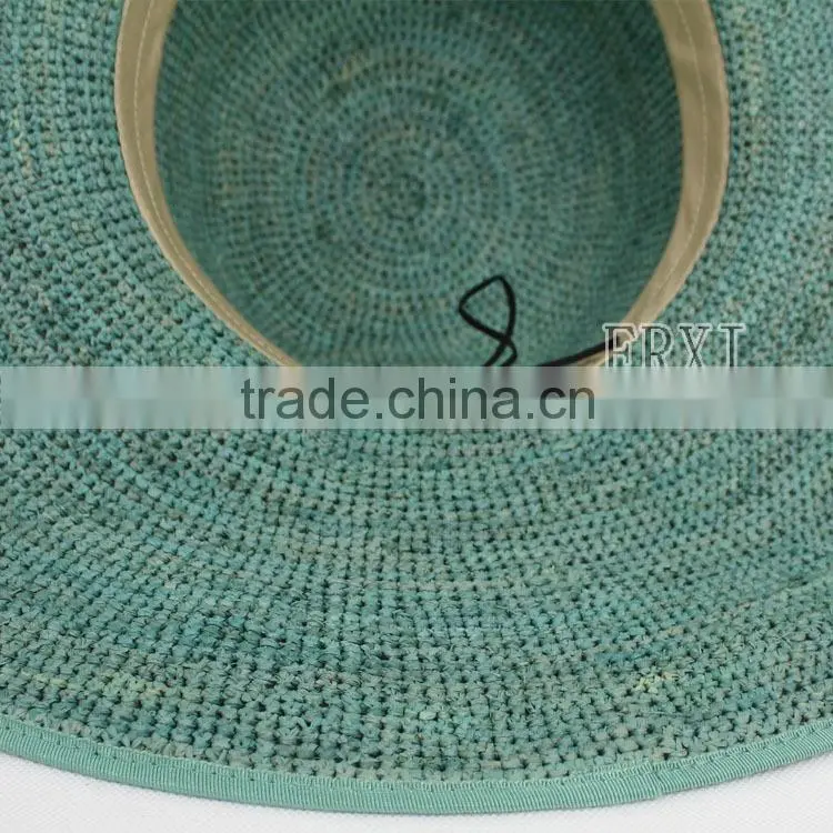 Handmade Fashion Raffia Hats Women Straw Hat Wholesale