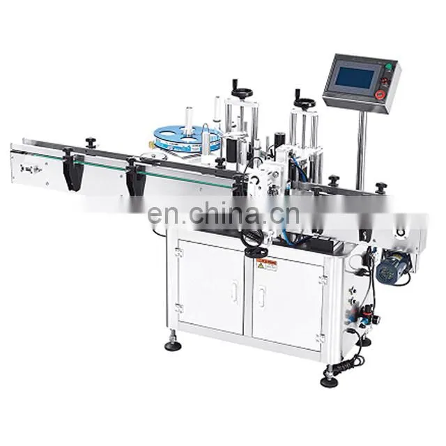 I-Star Round Bottle Applicator Plastic Bottle Labeler Car Glass Cleanser Bottle Labeling Machine