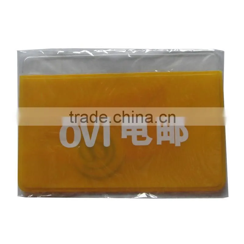 packaging plastic pouch for eye towel Glasses cloth