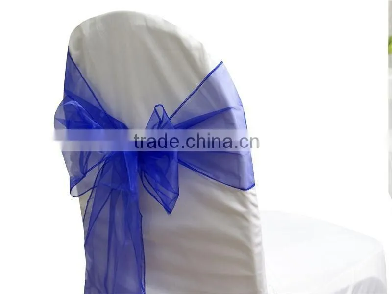 Chair bow fancy wedding chair cover sash