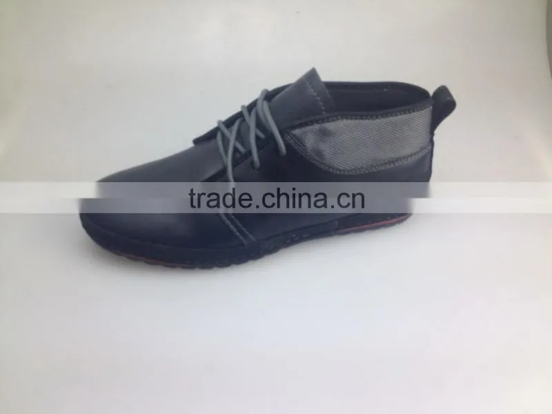 2016 men brown black color leather upper rubber outsole light boot italiy styles