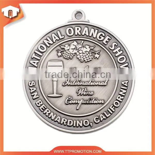 Custom design top quality production engraving machine medal
