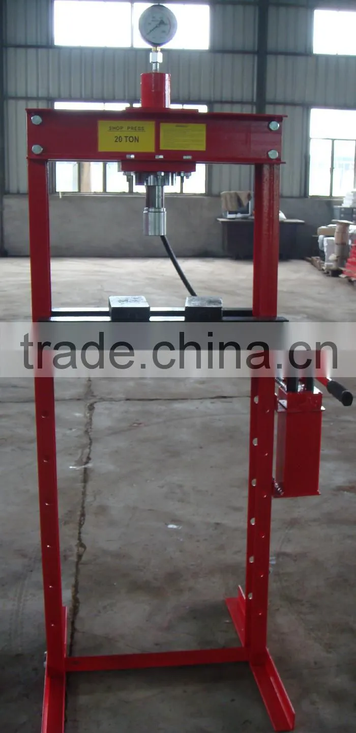 with gauge 20T shop press