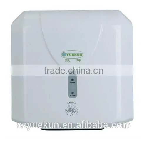 High quality 1500W power wall mounted portable bathroom hand dryer/electric jet air hand dryer machine