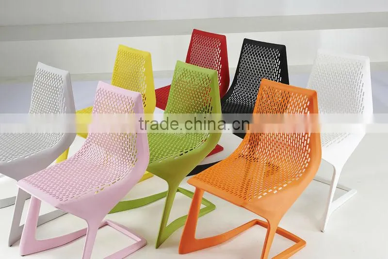 modern armless cheap plastic stacking chairs