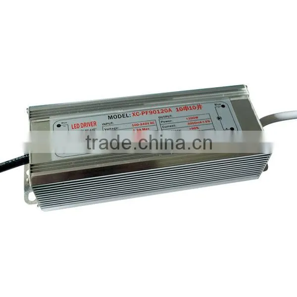 2 years warranty waterproof 100w led driver