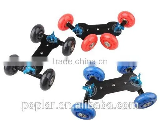 Camera Video DSLR Rig Movie Truck Skater Wheel camera dolly track
