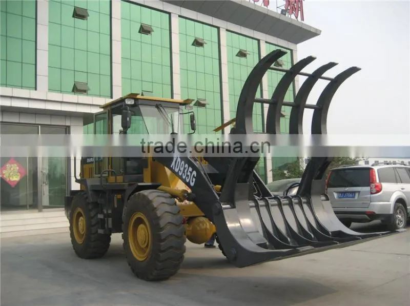 XD935G 3.0T (Log loader Wood Grab loader )with CE FOR SALE For Forest Field and Lumberyard