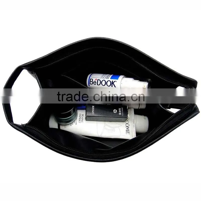 PU leather contents cases pouch toiletry zipper pen case cosmetic bag bags for sale