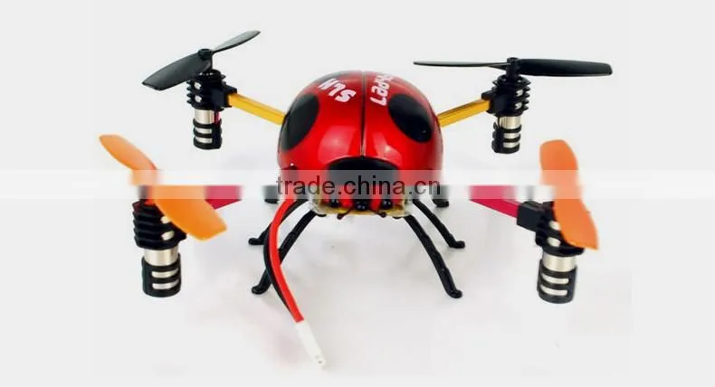 China Manufacture 4 Channels with gyroscope 3D rolling RC Ladybird, 2.4G transmitter