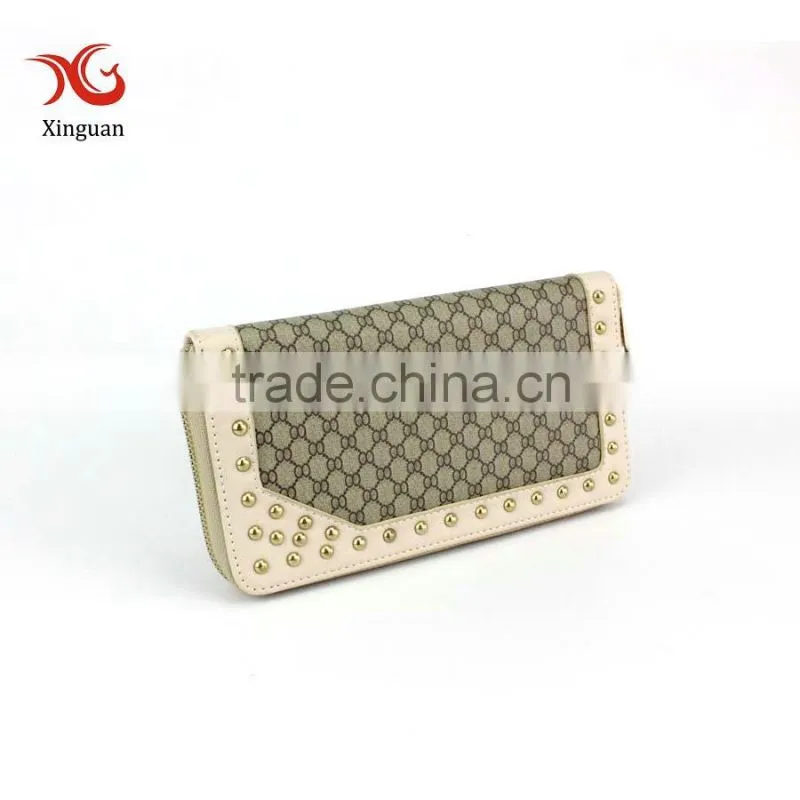 2015 latest fancy trendy leather wallet for men