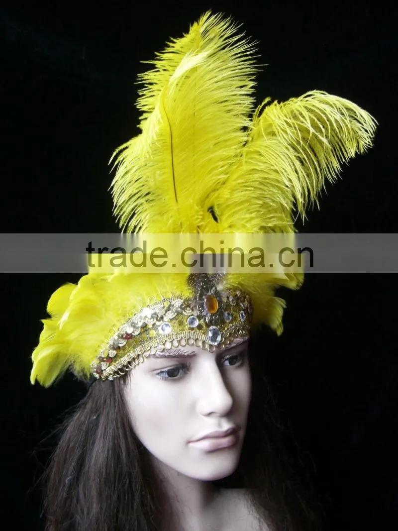 custom party headwear in 2016 feather headdress and the wholesale headdress indian