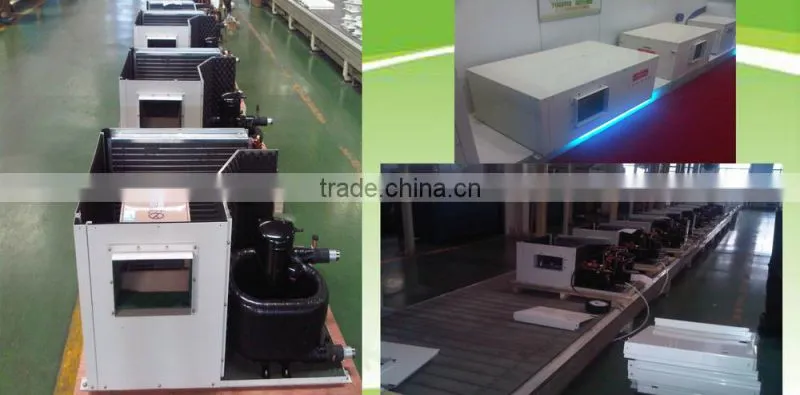 ceiling type Packaged water to air water source heat pump