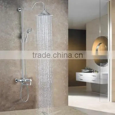 Polished Surface Finished Wall Mounted Rain Exposed Shower