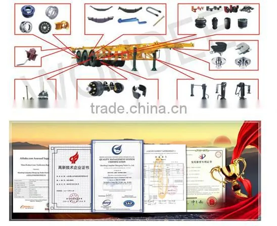 suspension system spare parts hangers for Semi trailer