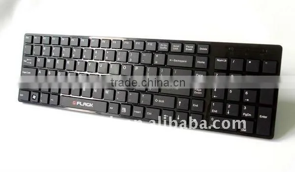 2011 Newest wireless chocolate keyboard and mouse combo